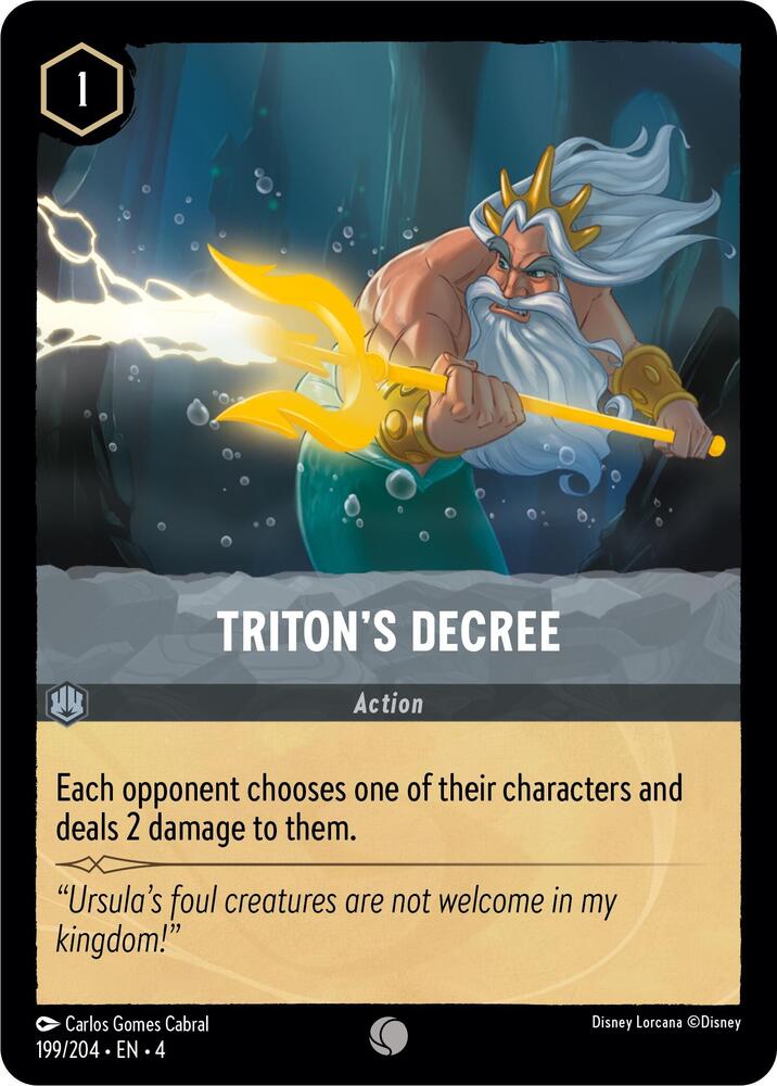 Triton's Decree 199/204 (Ursula's Return) 
