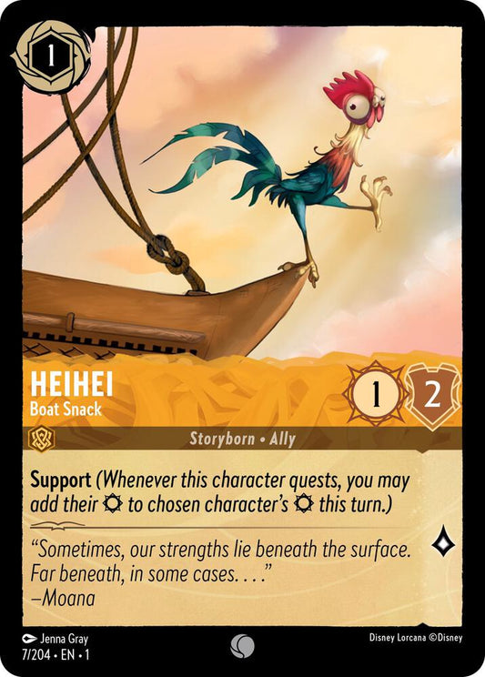 Heihei, Boat Snack 7/204 (The First Chapter) 