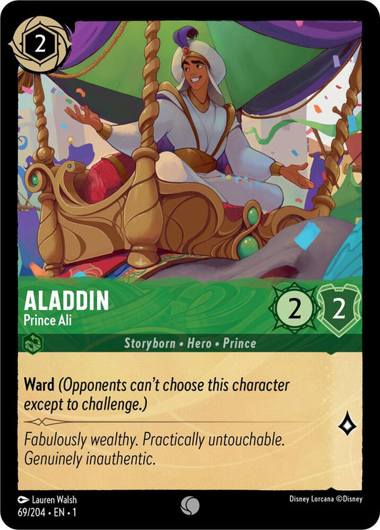 Aladdin, Prince Ali 69/204 (The First Chapter)  - Cold Foil