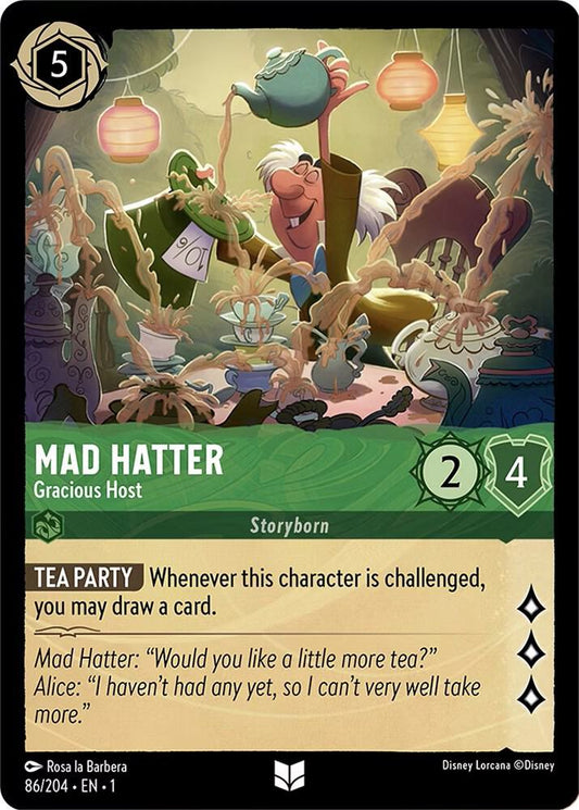 Mad Hatter, Gracious Host 86/204 (The First Chapter) 