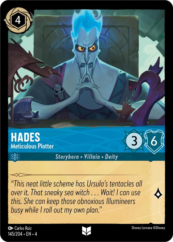 Hades Meticulous Plotter 145/204 (Ursula's Return) 
