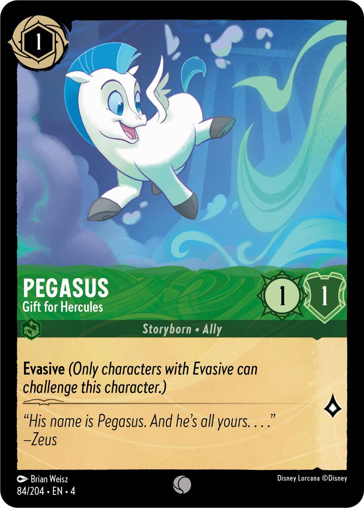 Pegasus Gift for Hercules 84/204 (Ursula's Return) 