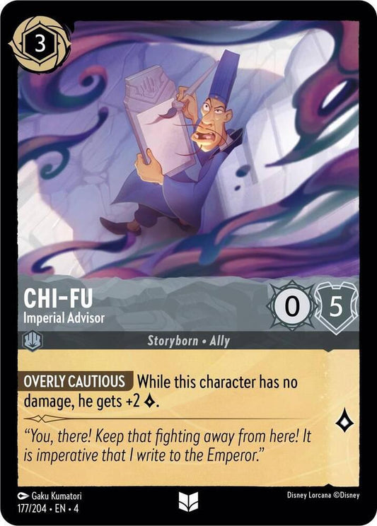 Chi-Fu, Imperial Advisor 177/204 (Ursula's Return)  - Cold Foil