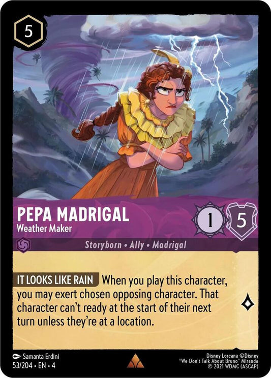 Pepa Madrigal, Weather Maker 53/204 (Ursula's Return) 