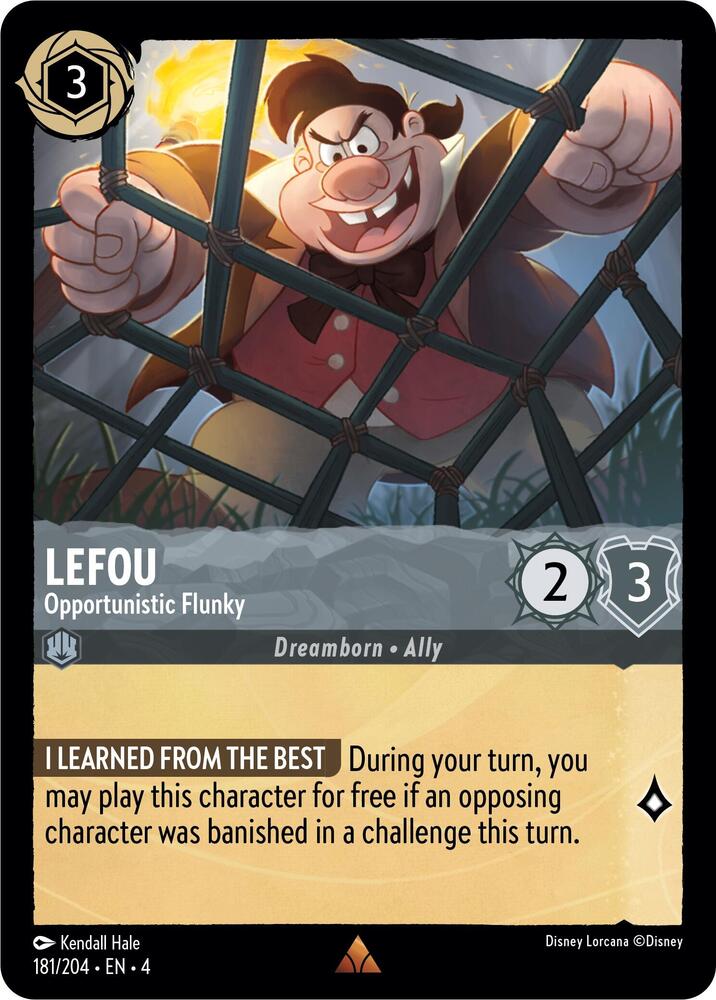 LeFou, Opportunistic Flunky 181/204 (Ursula's Return) 