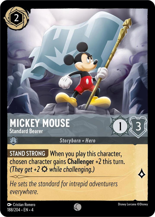 Mickey Mouse, Standard Bearer 188/204 (Ursula's Return) 