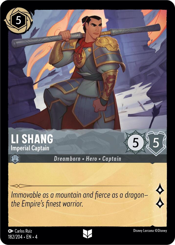 Li Shang Imperial Captain 182/204 (Ursula's Return) 