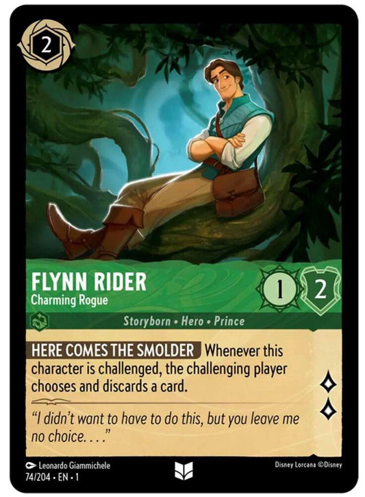 Flynn Rider Charming Rogue 74/204 (The First Chapter) 