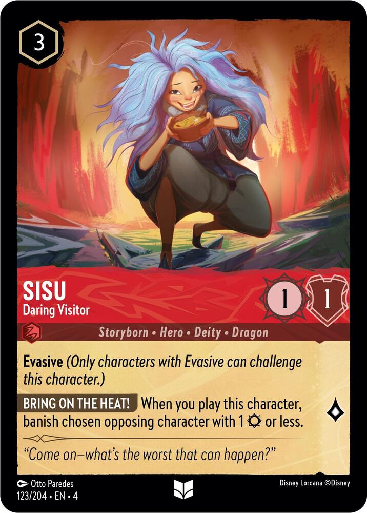 Sisu, Daring Visitor 123/204 (Ursula's Return) 