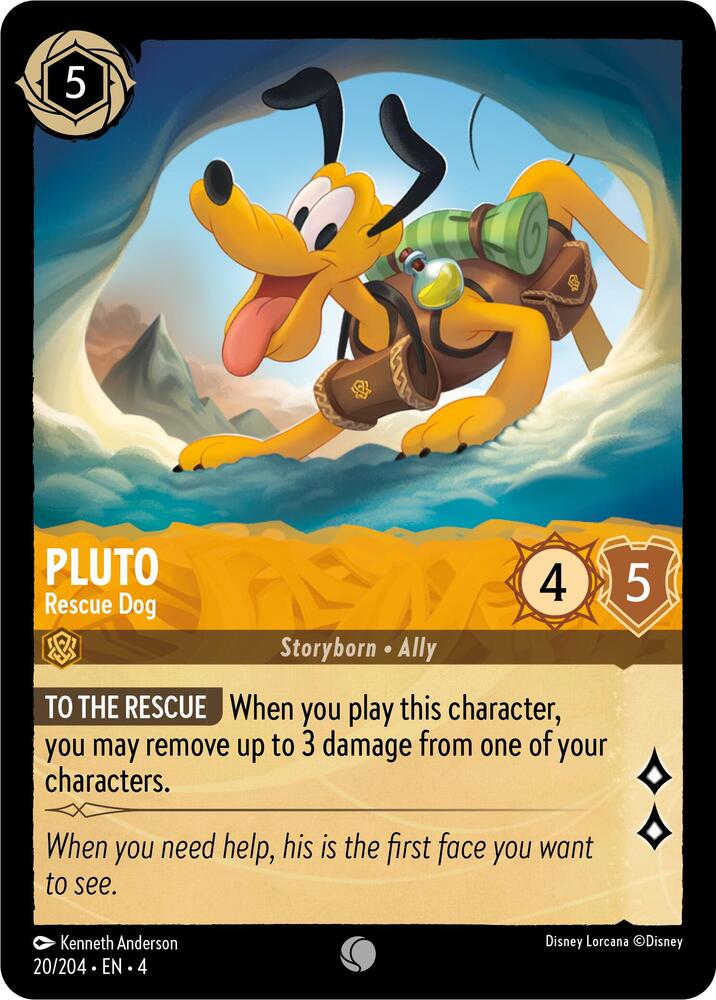 Pluto Rescue Dog 20/204 (Ursula's Return) 