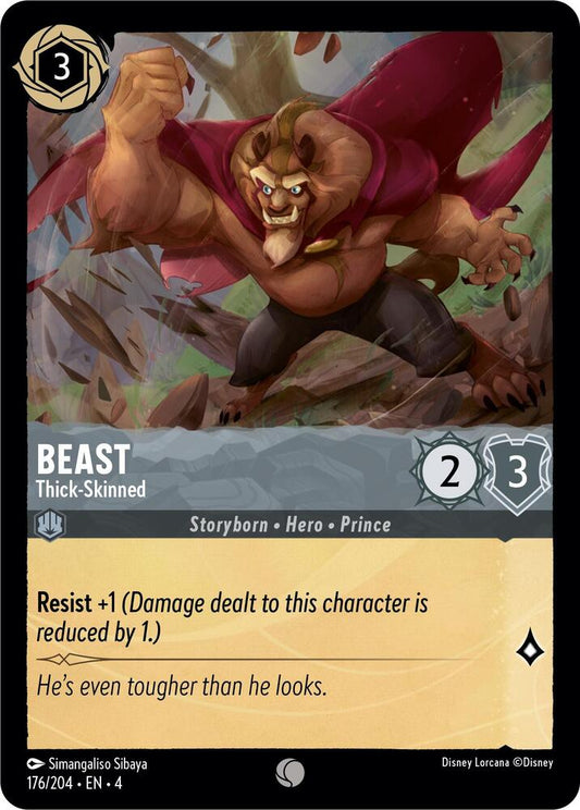Beast, Thick Skinned 176/204 (Ursula's Return)  - Cold Foil