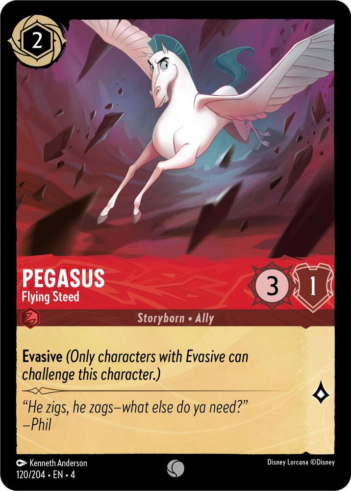 Pegasus, Flying Steed 120/204 (Ursula's Return) 
