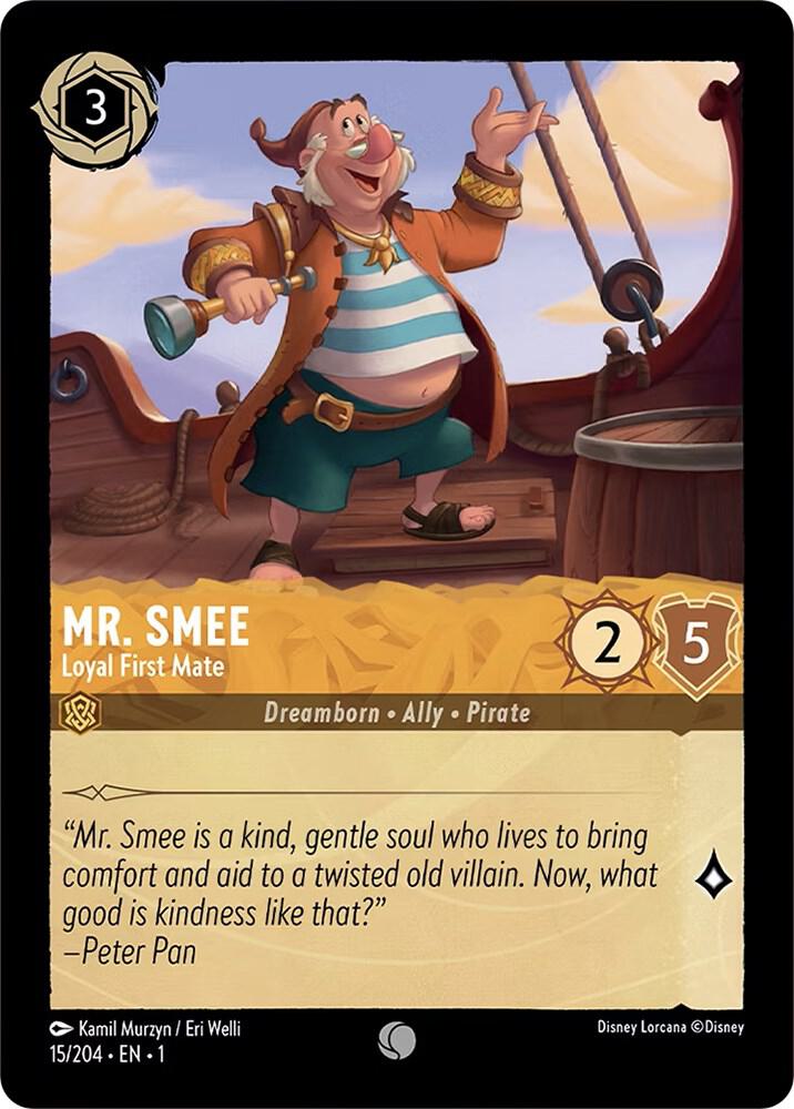 Mr. Smee, Loyal First Mate 15/204 (The First Chapter) 