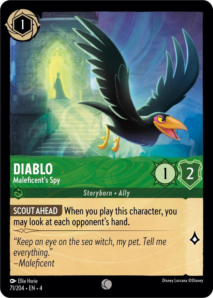 Diablo Maleficents Spy 71/204 (Ursula's Return) 