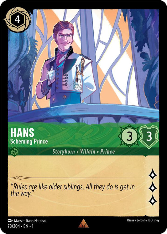 Hans Scheming Prince 78/204 (The First Chapter) 
