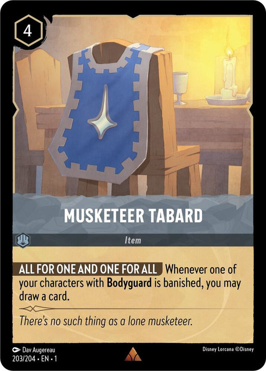 Musketeer Tabard 203/204 (The First Chapter) 