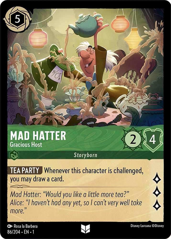 Mad Hatter, Gracious Host 86/204 (The First Chapter) 