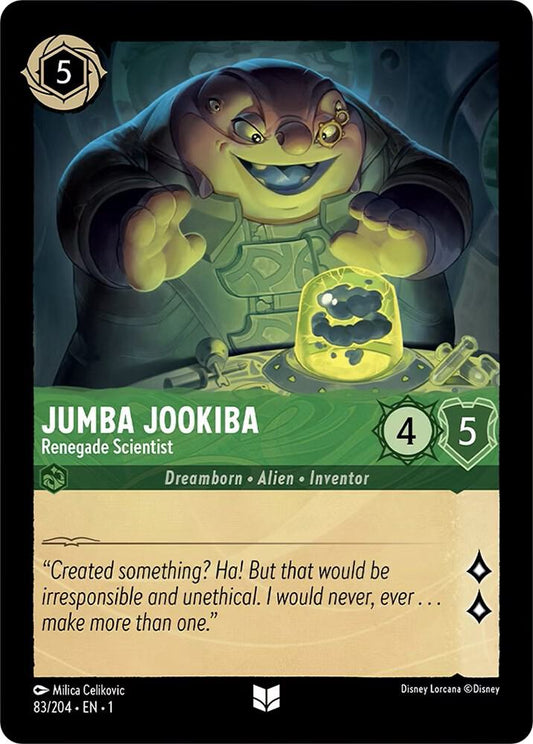 Jumba Jookiba, Renegade Scientist 83/204 (The First Chapter) 