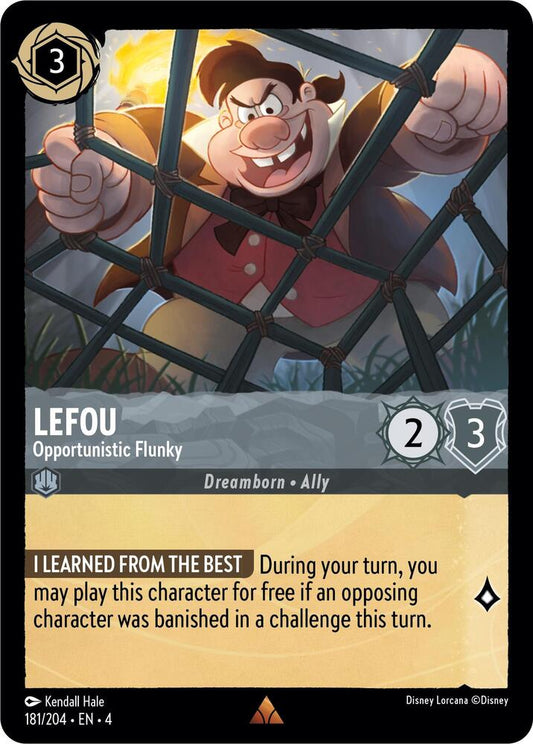 LeFou Opportunistic Flunky 181/204 (Ursula's Return) 