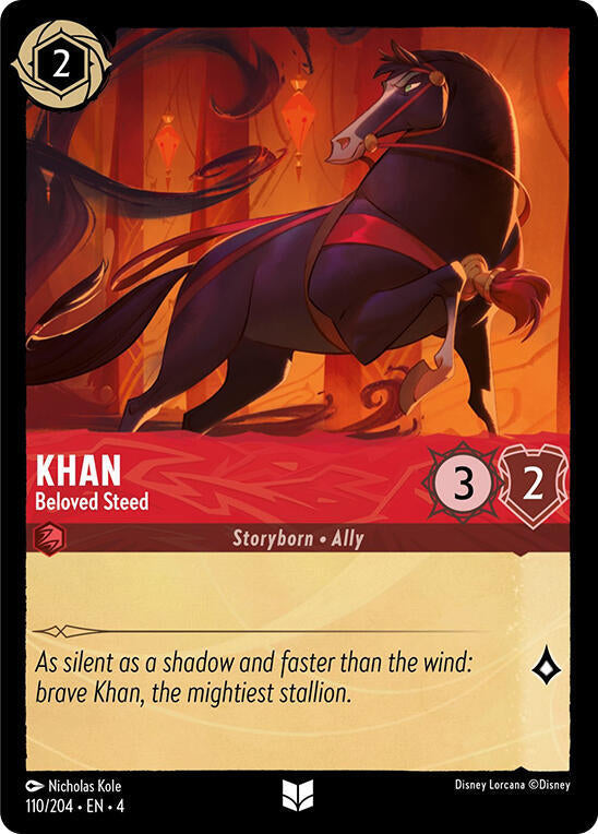 Khan Beloved Steed 110/204 (Ursula's Return) 