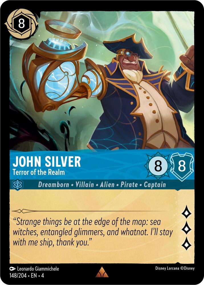 John Silver Terror of the Realm 148/204 (Ursula's Return) 
