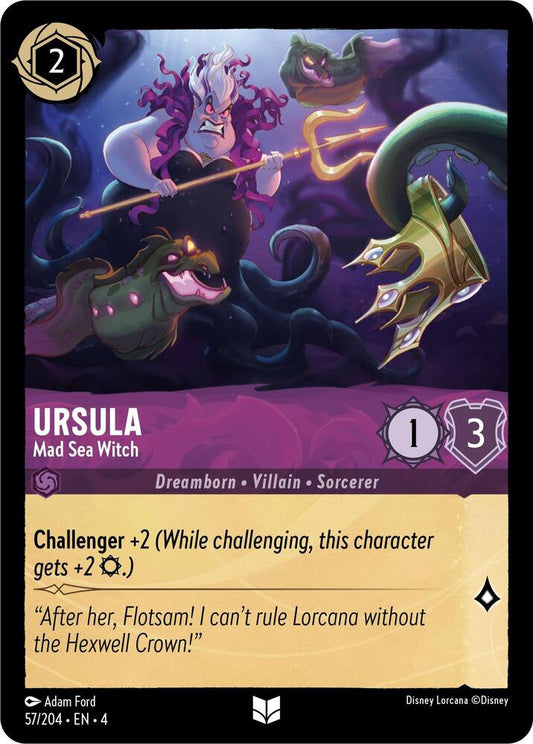 Ursula Mad Sea Witch 57/204 (Ursula's Return) 