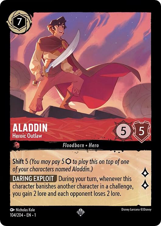 Aladdin, Heroic Outlaw 104/204 (The First Chapter) 