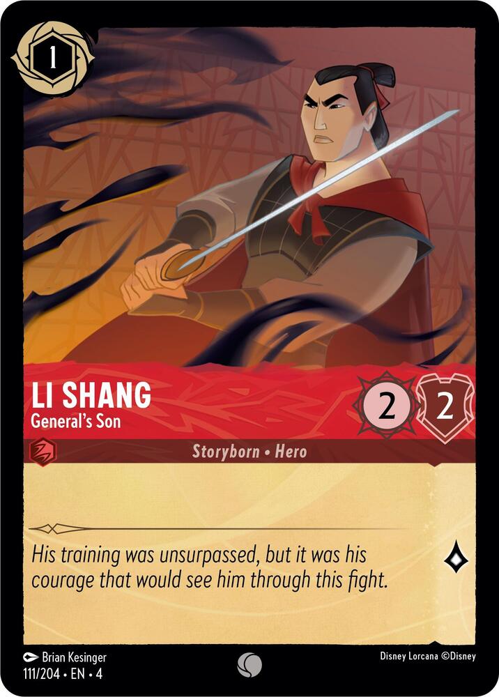 Li Shang Generals Son 111/204 (Ursula's Return) 