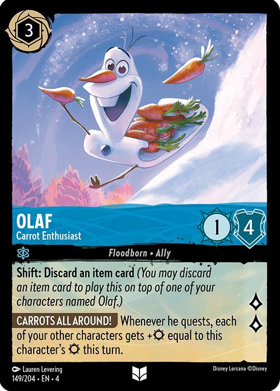 Olaf Carrot Enthusiast 149/204 (Ursula's Return) 