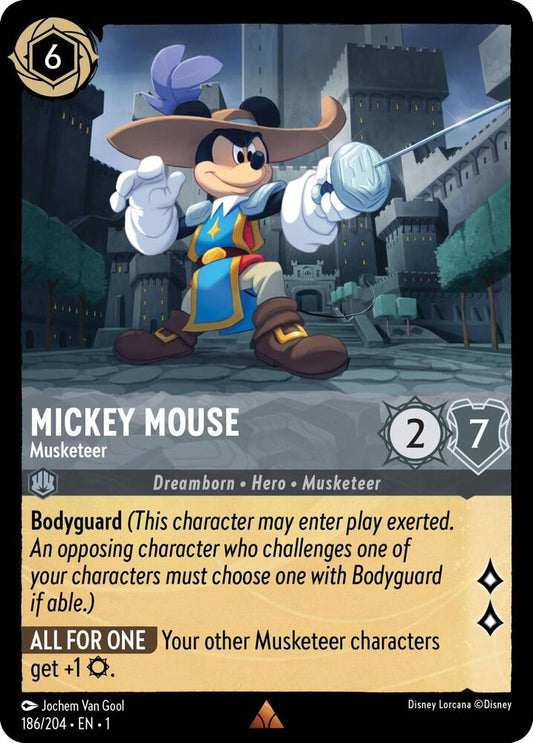 Mickey Mouse Musketeer 186/204 (The First Chapter) 