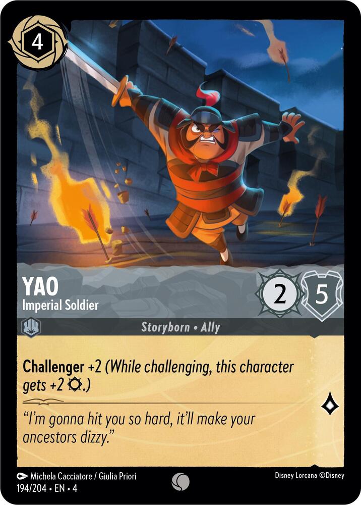 Yao Imperial Soldier 194/204 (Ursula's Return) 