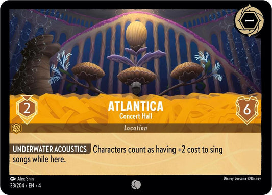 Atlantica, Concert Hall 33/204 (Ursula's Return) 