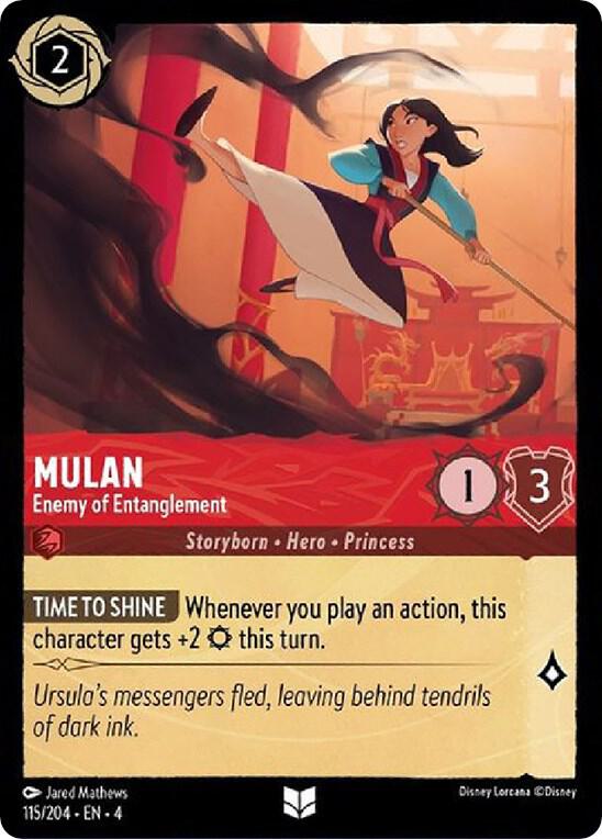 Mulan Enemy of Entanglement 115/204 (Ursula's Return) 