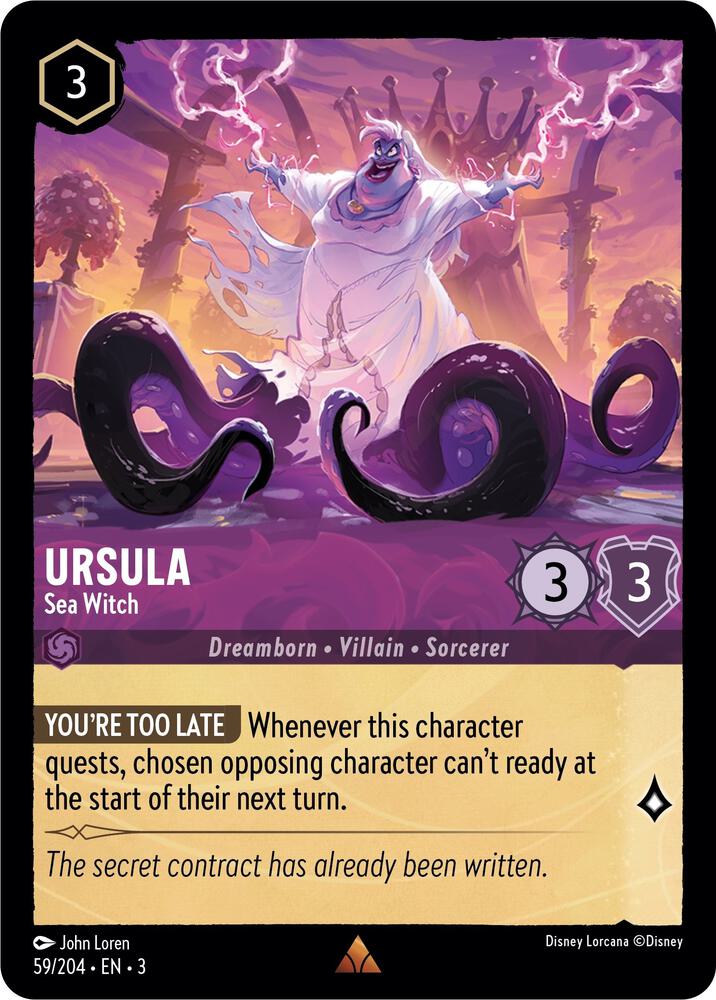 Ursula, Sea Witch 59/204 (Into the Inklands) 