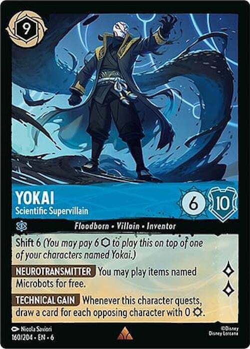 Yokai, Scientific Supervillain 160/204 (Azurite Sea) 