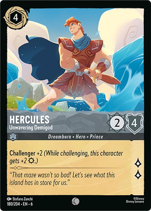 Hercules, Unwavering Demigod 180/204 (Azurite Sea) 