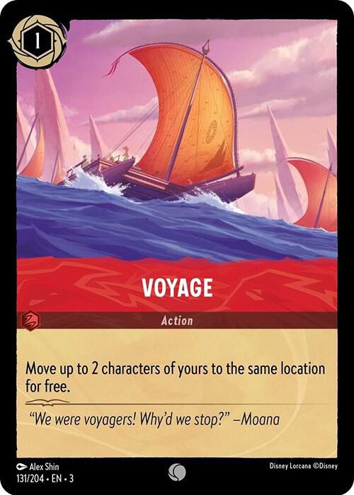 Voyage 131/204 (Into the Inklands)  - Cold Foil
