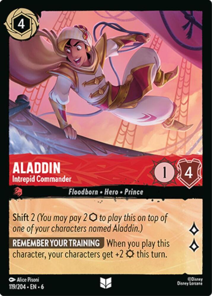 Aladdin Intrepid Commander 119/204 (Azurite Sea) 
