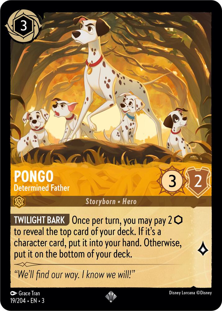 Pongo Determined Father 19/204 (Into the Inklands) 