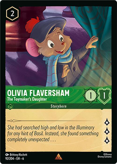 Olivia Flaversham, The Toymaker's Daughter 92/204 (Azurite Sea) 