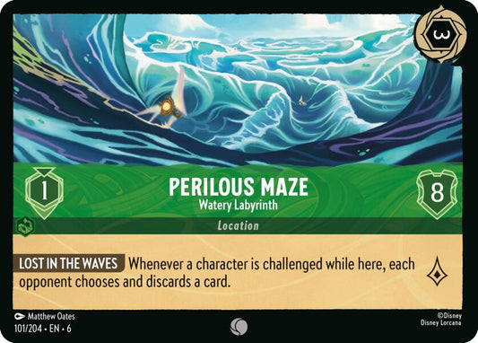 Perilous Maze, Watery Labyrinth 101/204 (Azurite Sea) 