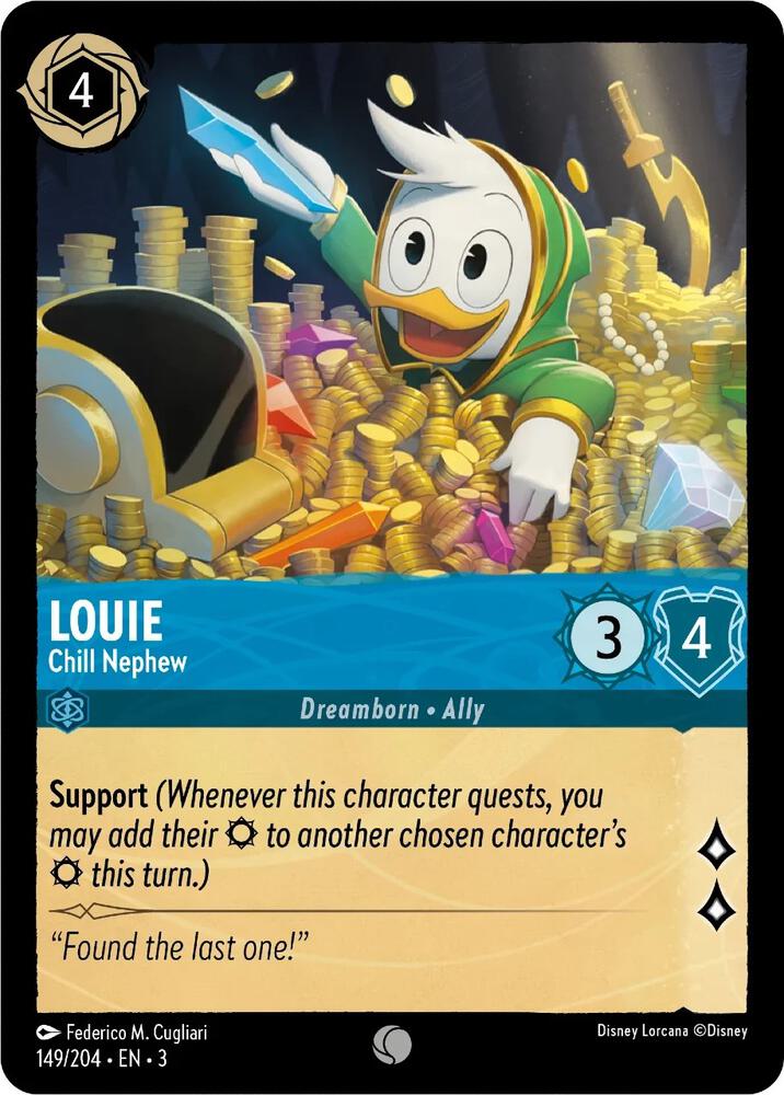 Louie, Chill Nephew 149/204 (Into the Inklands) 