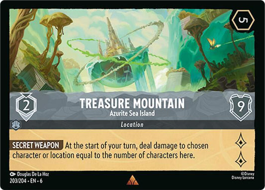 Treasure Mountain, Azurite Sea Island 203/204 (Azurite Sea) 