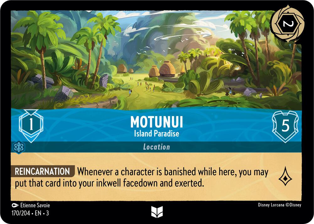 Motunui Island Paradise 170/204 (Into the Inklands) 