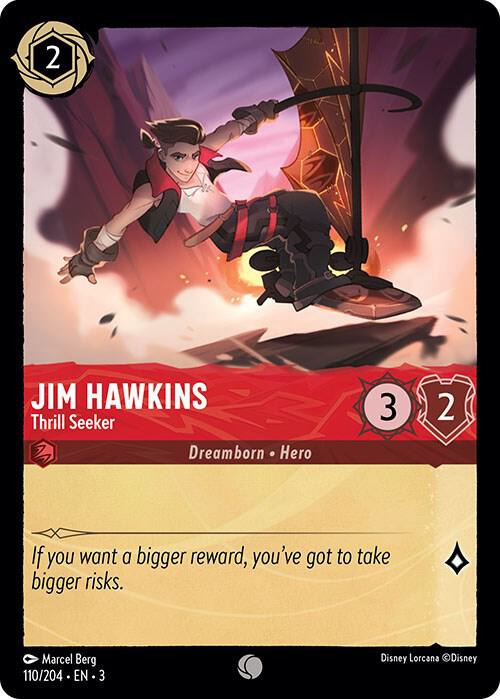 Jim Hawkins, Thrill Seeker 110/204 (Into the Inklands) 