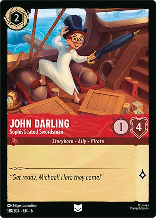 John Darling Sophisticated Swordsman 118/204 (Azurite Sea) 