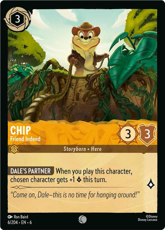 Chip, Friend Indeed 6/204 (Azurite Sea)  - Cold Foil
