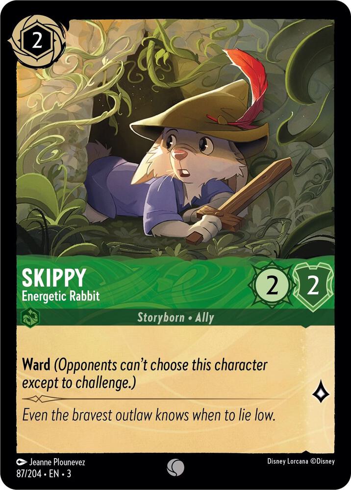 Skippy Energetic Rabbit 87/204 (Into the Inklands)  - Cold Foil