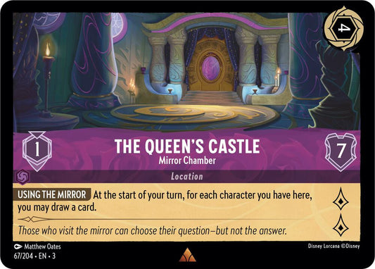 The Queen's Castle Mirror Chamber 67/204 (Into the Inklands)  - Cold Foil