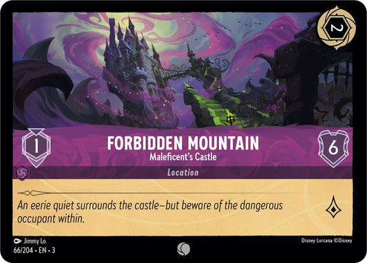 Forbidden Mountain Maleficents Castle 66/204 (Into the Inklands) 
